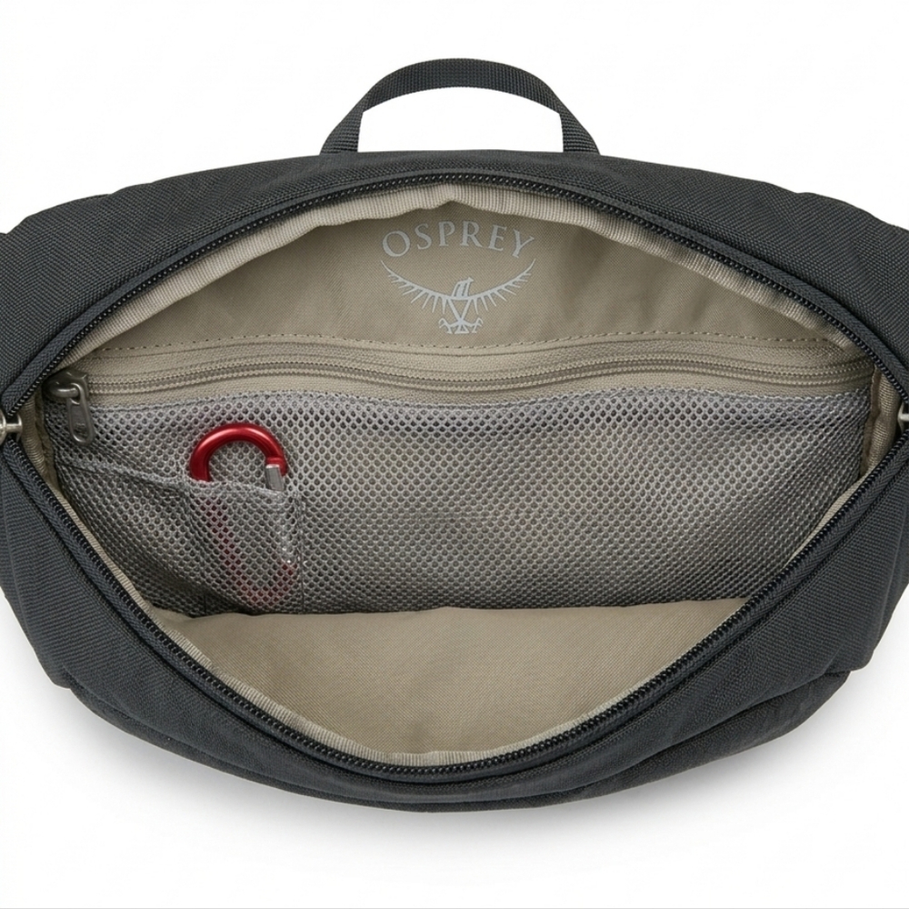 Osprey Daylite Mini Waist Pack - Lightweight Belt Bag with Crossbody Shoulder Ca - Picture 5 of 7